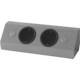 Box multiprises 2p nl-d 200mm inox  
