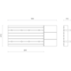 Filo tiroir supp assiettes+ séparateur V4 120 noir 