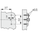 Stelplus clip 0mm z/eurov. vern.verstelb.