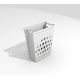Laundry system c.500mm 40l blanc 