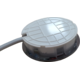 Solo ledspot d.58mm 2.4w 3000K 230V RVS-look+ 2 M + 2 meter kabel zonder stekker