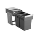 Hailo tandem 2x13l anthracite 