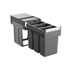 Hailo tandem 3x8l anthracite 