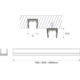 Rail électrificé lite track 2000mm noir (2 pcs) 