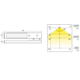 Led Emotion rettangolo 3.1w, 12V,2700K-6500K zwart