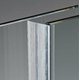 Joint adhésif av. languette couvre-joint recoupable, v. 8/13.5, B21+20 L3000, transparent