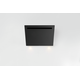 Novy Vision 75 cm zwartglas wanddampkap recircul
