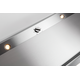 Novy hotte télescop 60 cm inox bouton 