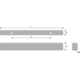 Poignée SHade ea128 l138 zamac look inox brossé 