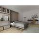 Click v top kantelbed 143x202
