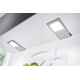 Tadeo XL led-Set 2 x 5.4w 12V 4000K inox +interupteur 