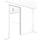 Hawa Junior 80 B pocket - set profil 3000mm 