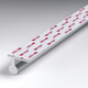 Handgreep met bevestiging VHB, B35 H27.5 L530, mat aluminium