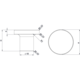 Bouton CIRCUM Ø33x28 noisier 