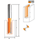 Rechte frees d=12 mm i=31 l=60 hw