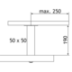 Barsteun capri recht 50x50 rvs