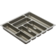 Inleglade flexy b390-355x d495-460mm antraciet