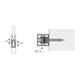 Cadro Fixation murale invisible 