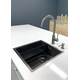 LR spoelbak 50SP-GUNMETAL 500X400