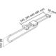 Porte-manteau extensible 39.5cm  