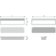 Cuvette tellaro zamak blanc mat ea128mm l140mm 