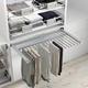 Amari porte-pantalon 600-700mm anthracite 
