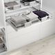 Amari corbeille extractible 900-1000 gris 