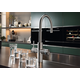Mythos Water Hub 5 en 1 - Mitigeur à bec orientable / Levier sur le côté / Inox