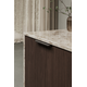 Poignée comet ea160 l200 alu bronze mat 