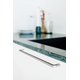 Poignée compact ea320 l332 zamac look inox 