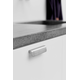 Poignée fall ea128 l140 alu look inox 