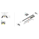 Led profiel groove10 c/u 2000 zwart geanodiseerd
