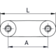 Knop punto ba32 l44 eik