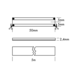 Proled Flex strip COB 75W 3000K 5m 
