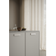 Poignée LEAF EA160 L200 zamac beige mat 