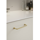 Greep LOUNGE BA128 L142 gepolijst goud