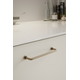 Greep LOUNGE BA160 L174 gepatineerd messing