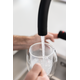 Maris Water Hub - Système 3 en 1 à bec orientable / Levier sur le côté / Noir mat / Bouilloire 4 litres