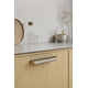Greep PAPILLON ba160 eik + rvs-look