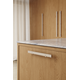 Poignée REEV BA160 L280 alu mat look inox