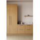 Poignée REEV BA640 L760 alu mat look inox