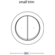 Rond 2.0 - multifit no/nc 2x b.pouss. noir alu 