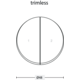 Rond 2.0 - backfit no/nc 2x b.pouss. blanc basic 