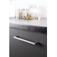 Greep U BA320 L328.5 zamak geborsteld grijs
