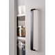 Greep SENSE BA320 L327 aluminium geborsteld zwart