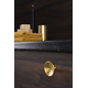 Bouton DISC Ø50 zamac brossé bronze