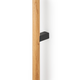 Poignée ETO BA992-496 L1006.6 bois / aluminium noir / chêne