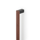 Poignée ETO BA992-496 L1006.6 bois / aluminium noir / noyer
