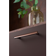 Poignée MOON BA160 L193 aluminium brossé laiton cava