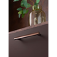 Poignée MOON BA320 L353 aluminium look inox